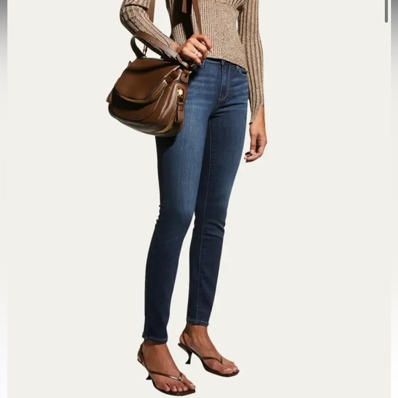 PAIGE Denim Jeans Dark Wash Verdugo Skinny Ankle Jeans, Nottingham Size 29 - Picture 1 of 14